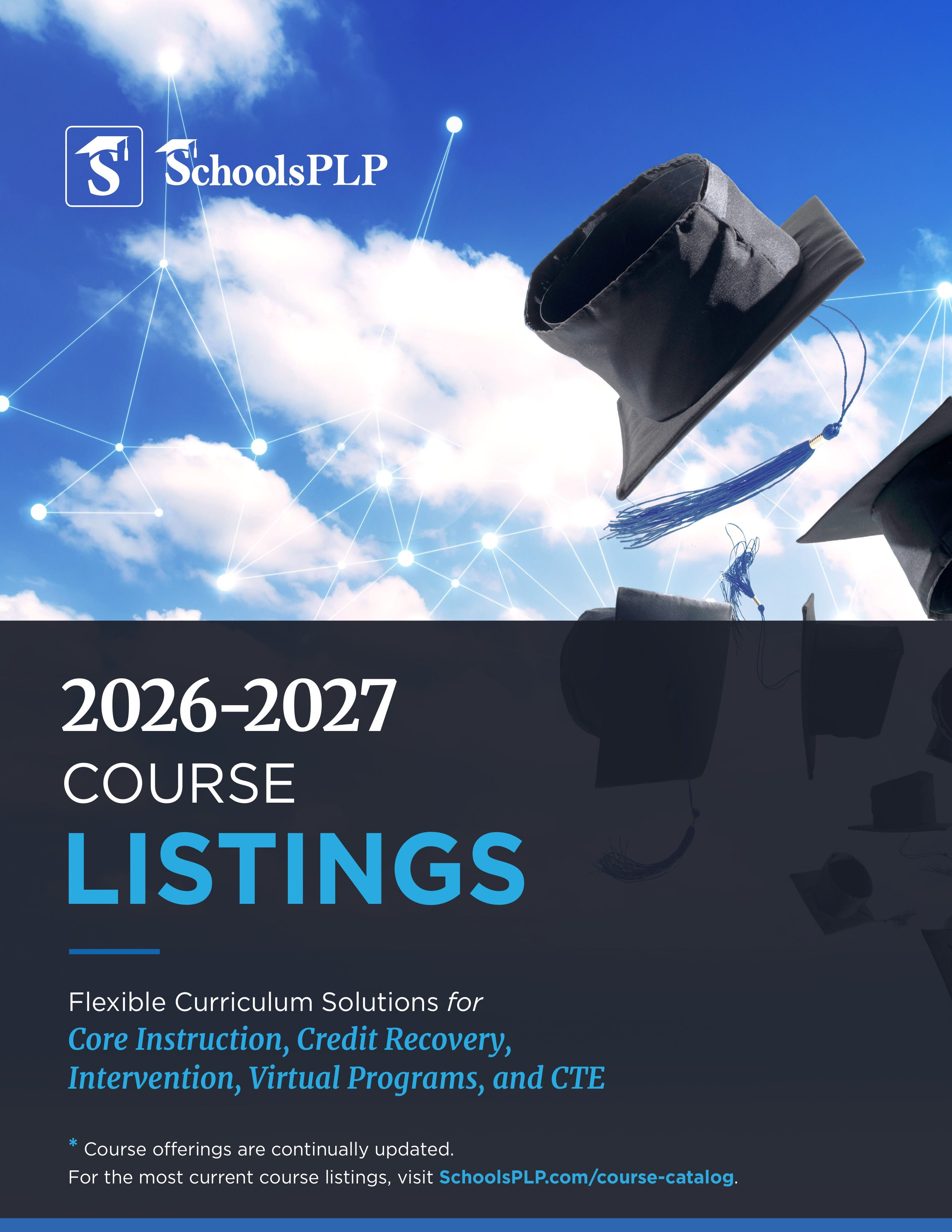 2026–2027 SchoolsPLP course listings catalog cover