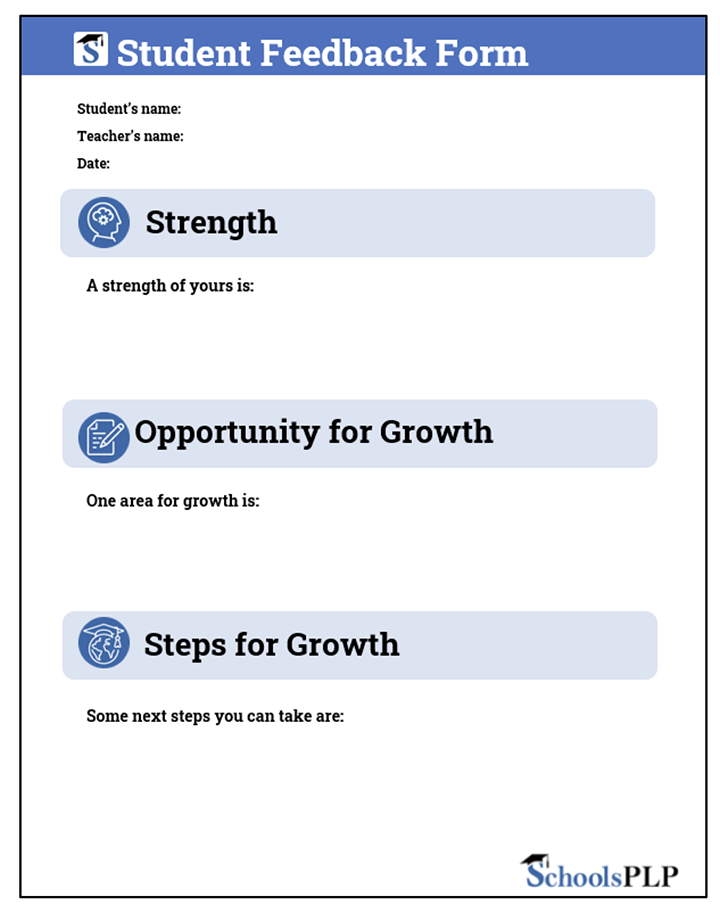 Student Feedback Form